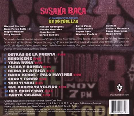 CD Susana Baca - Afrodiaspora - Imagem 2